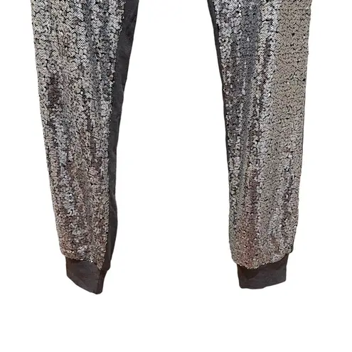 Liberty Love L Love Sequin Jogger Pants Grey Size Small
