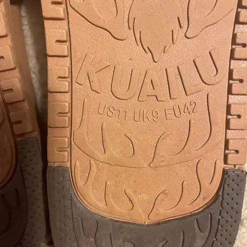 KuaiLu women’s orthotic slide sandals arch support comfort slip on size 11 Tan