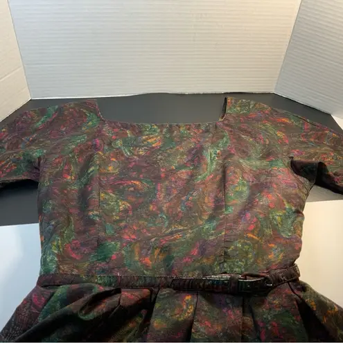 Vintage L’Aiglon day/tea dress circa 1950s w/matching jacket, belt Petite XS/S. Red Size undefined