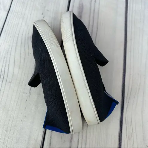 Rothy's The Original Women's The City Flat Sneaker Loafer 6.5 Black Casual Shoes