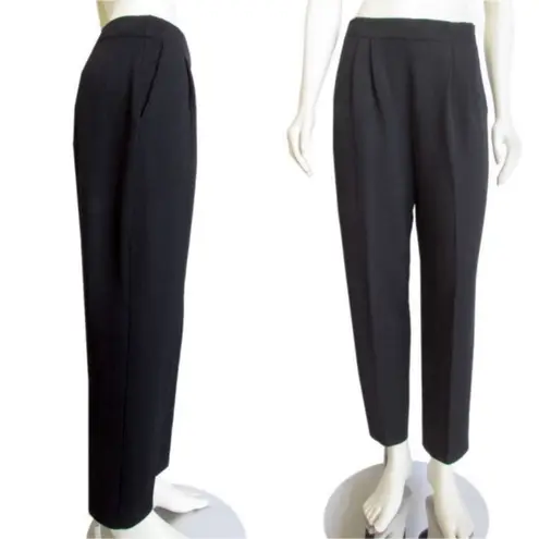 St. John Basics Black Santana Knit Pants Size 4