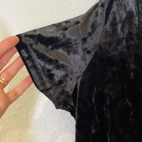 Spring + Mercer Velvet Legging Pocket Tee High Low EUC Sz XXL Polyester Stretch