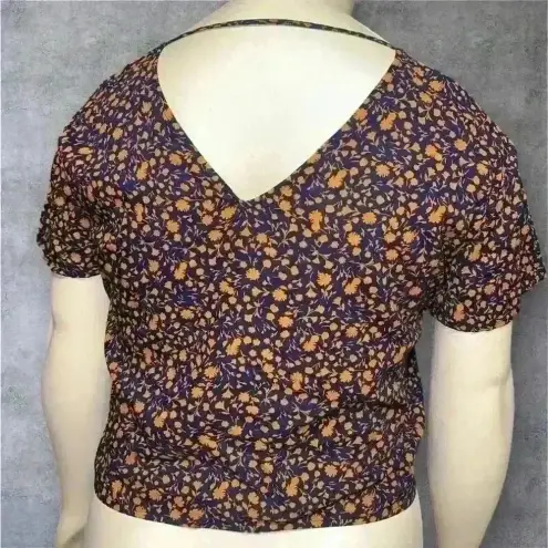 Arizona Jeans NWOT Arizona Jean Co. women’s floral crop top XL