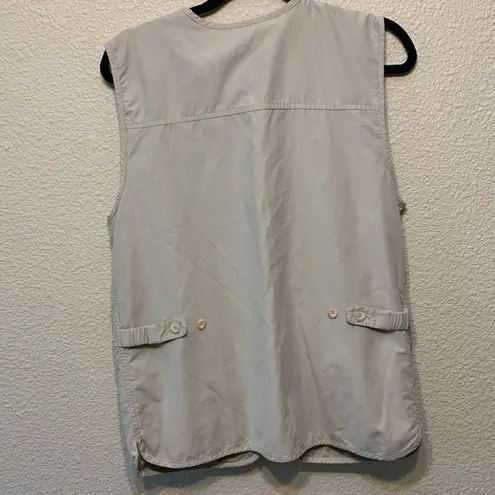 Woolrich Taupe outdoor vest sz S outdoor fishing hunting camping hiking