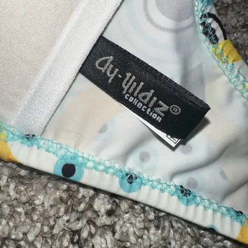 Ay Yildiz Eclectic Abstract Art Underwire Bikini Top NWOT Size 16