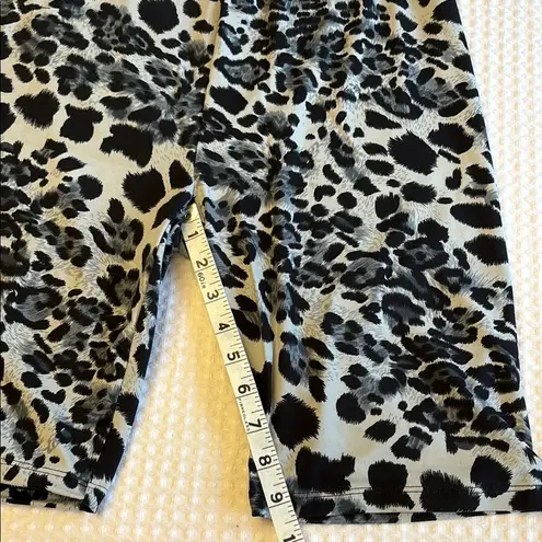NEW! Leopard Print Women’s Bike Shorts Size X