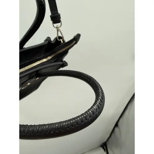 Kate Spade Black Ella Leather Tote Crossbody Bag Purse Handheld