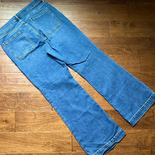 Gap  denim flare high rise, size 32/14s