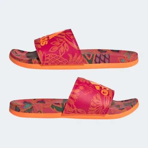 Farm Rio 💕ADIDAS x 💕 Adilette Comfort Slides 8 New in Box