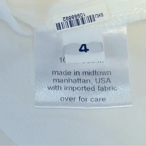 Rachel Comey Oversized White Top Size 4