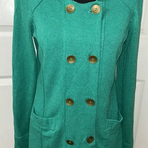 Nic+Zoe  Green Button Jacket(Size Small) - Image 5