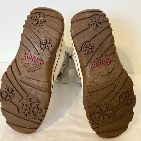 Pajar Canada Women’s White Winter Boots Size 8–8.5 – Polar Lined, Side Zipper
