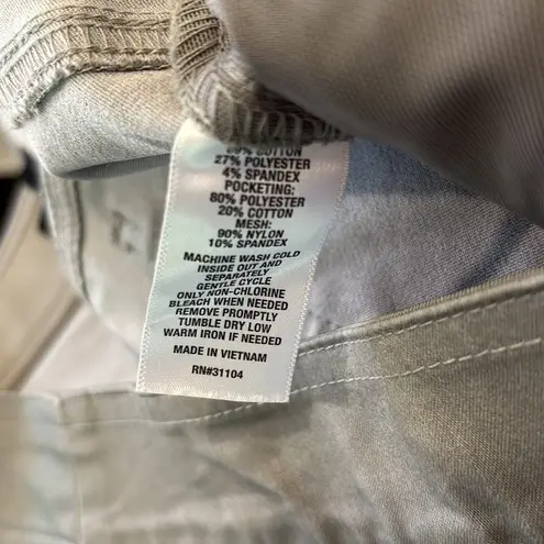 kim rogers pewter pull on straight gray pants size 18 S BNWT