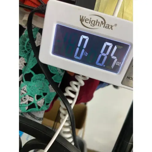 Le Mieux Top Womens S Floral Sequin Glitter V Neck 3/4 Sleeve Cotton Blend NEW