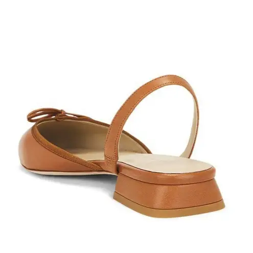 Chelsea Paris Yona Flats in Nutshell 39 with box Womens Low Heel Slingbacks Brown Size 8