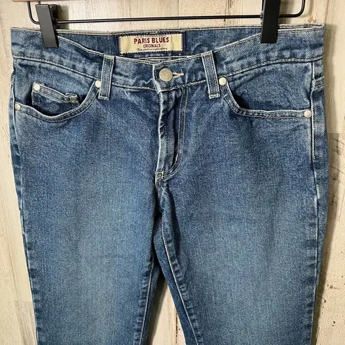 Paris Blues Vintage 90s Y2K Low Rise Wide Leg Flare Jeans USA Womens Size 3