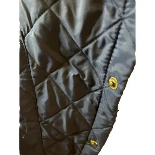 Barbour JACKET Dark Blue Quilted  Jacket Size Small