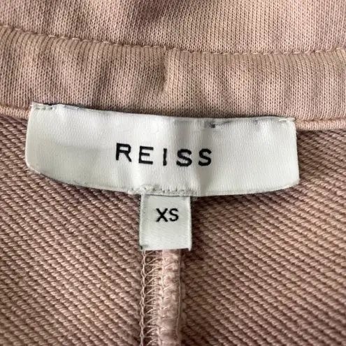 Reiss Lila Bush Twin Pocket Belted Jersey Dress Size XS