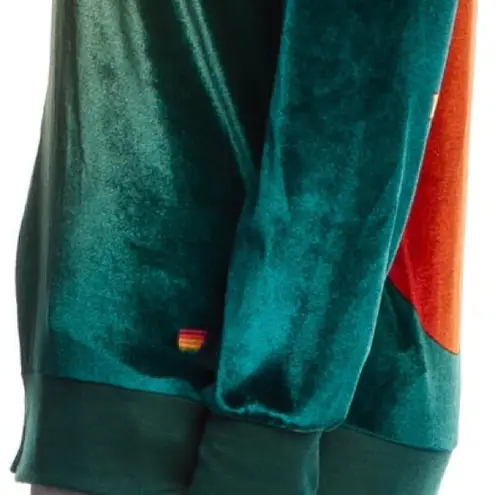 Aviator Nation velvet celestial hoodie NWT oversized could accommodate larger - Image 6