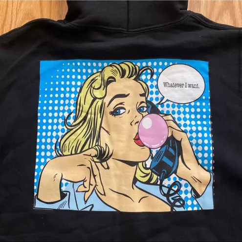 Boys Lie ‘WITHOUT HIM’ BLACK HOODIE - ONE SIZE