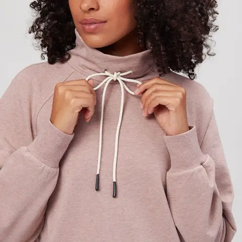 Varley Atlas Sweatshirt tan brown size medium