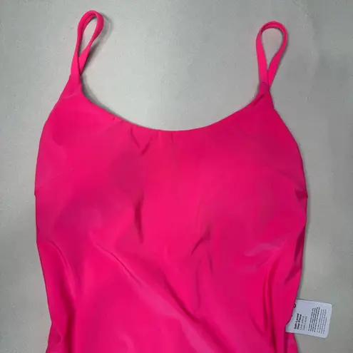 Lululemon  Salt Laced One Piece Swimsuit Pink Highlight Size 12 Nwt