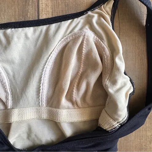 Vintage 90’s Delta Burke Black One Piece Square