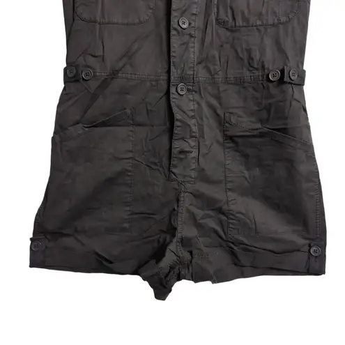 Pistola NWT Parker Utility Romper Fade to Black Short Sleeve Playsuit M