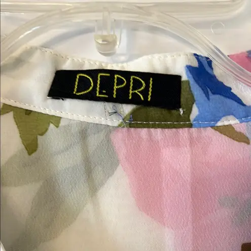 Depri Floral Sheer Women's Top - Multicolor