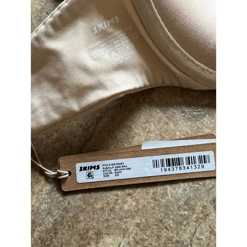 SKIMS Fits Everybody Pushup Demi Bra Sand 32C