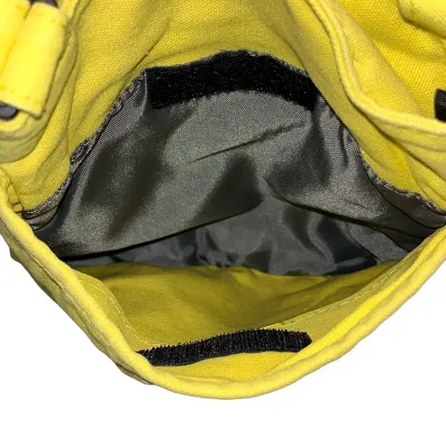 KAVU Keeper Yellow Canvas Crossbody Messenger Bag