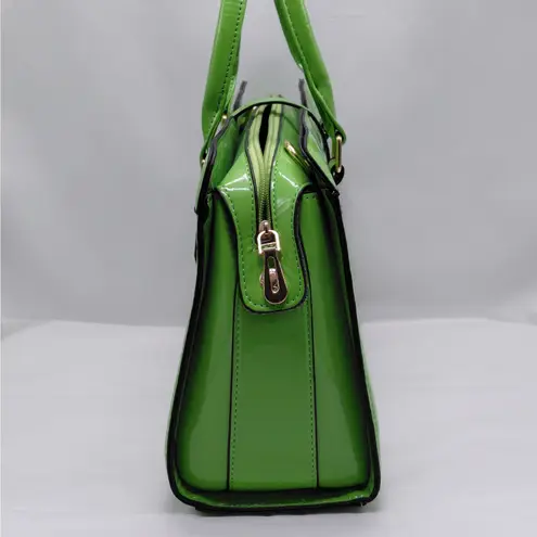 Hernan Bag Collection Women's Shoulder Bag Handbag Purse Croc Embossed Purse Green