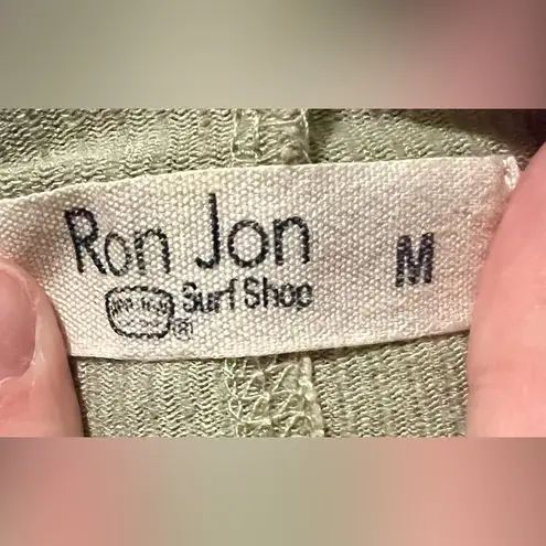 Ron Jon Ron John Surf Shop Women’s Green Hoodie Size M