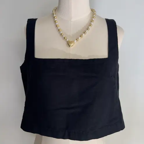 Porridge Squared Loose Crop Top NWOT