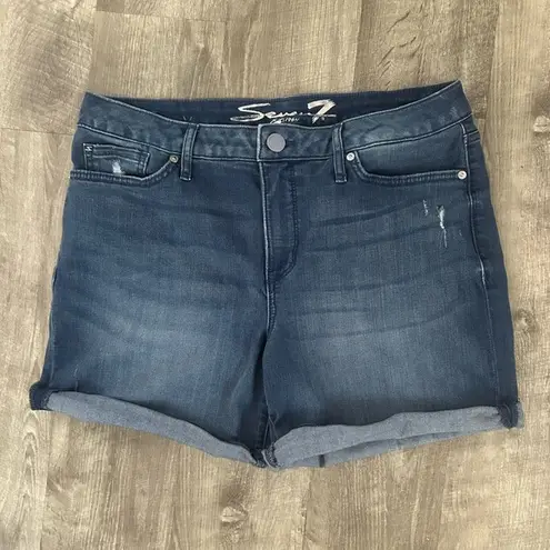Seven7 Weekend Shorts Rolled Cuff Size 12