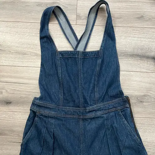 Madewell NWT  Women’s Tapered Overalls in Dunson Wash | Blue | 10