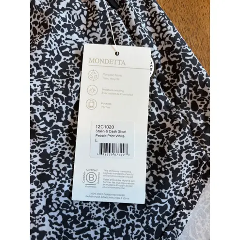 Mondetta Stash & Dash Shorts Pebble Print- L