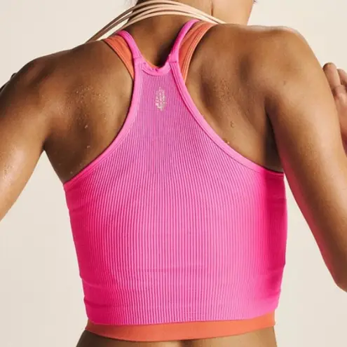FP Movement by FP Happiness Runs Tank in Malibu Candy Pink sz XS/ S