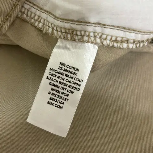 kim rogers Tan Bermuda Shorts Size 18