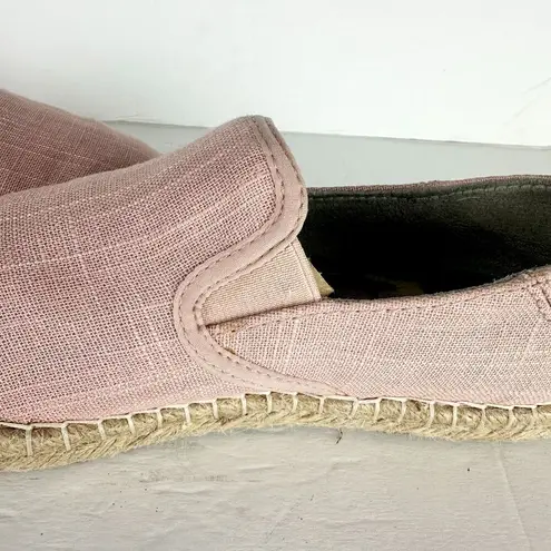 Olukai Kaula Pa'a Kapa Espadrille Shoe Size 7 Rose Sea Salt Pink Beach Vacation