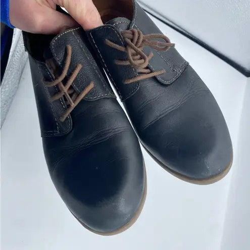 PIKOLINOS Black and Brown Leather Lace Up Booties boho bohemian artsy size 38 7