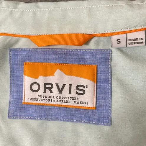 Orvis NWOT  Tech Chambray Short-Sleeved Work Shirt size Small