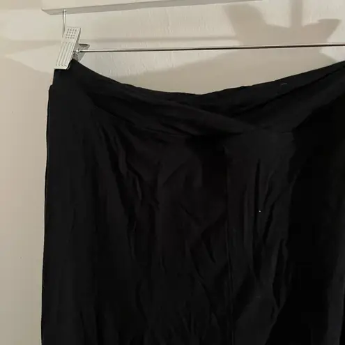 Cuddl Duds Soft Black Stretch Pants