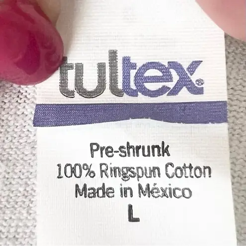 Tultex Seinfeld Assman License Plate T-Shirt Women’s Size Large White Graphic Tee
