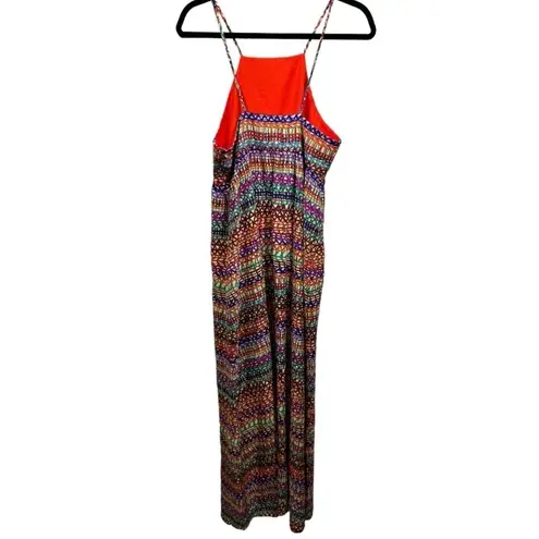 CeCe  Annabelle Colorful Striped Maxi Sun Dress Size 6 Resortwear Vacation Travel
