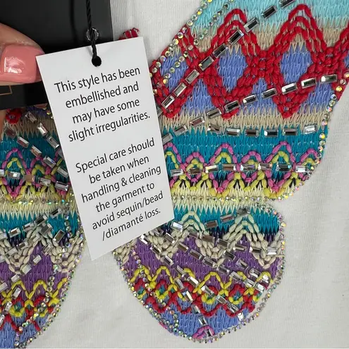 Pink Vanilla White T