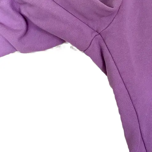 Marimekko Kioski Tirsat Unikko Trousers Floral Cotton Terry Lilac Medium GUC Purple