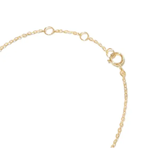 Adina Eden Pave Safety Pin Paperclip Bracelet, Women’s Dainty Charm Jewelry Gold