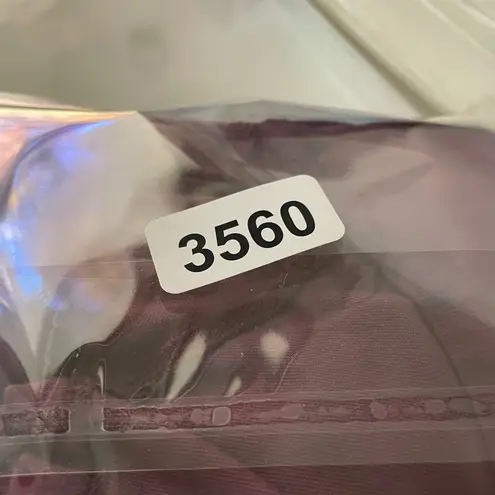 Title Nine Purple Abstract Print Long Sleeve Athletic Top Women's Size L