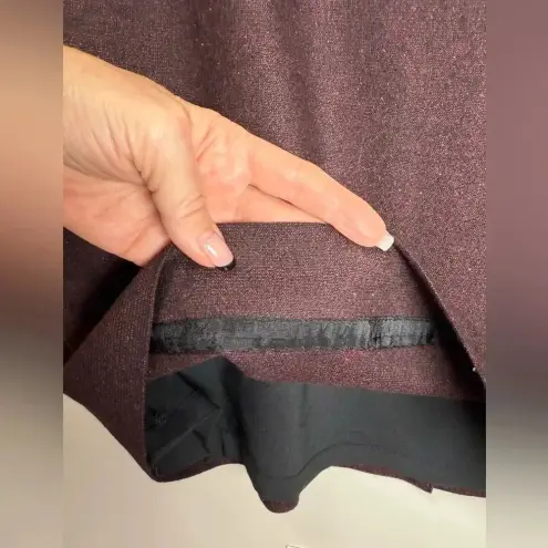 Classiques Entier Wool Silk Blend Sleeveless Cowl Neck Dress Women’s Size 10 - Image 7